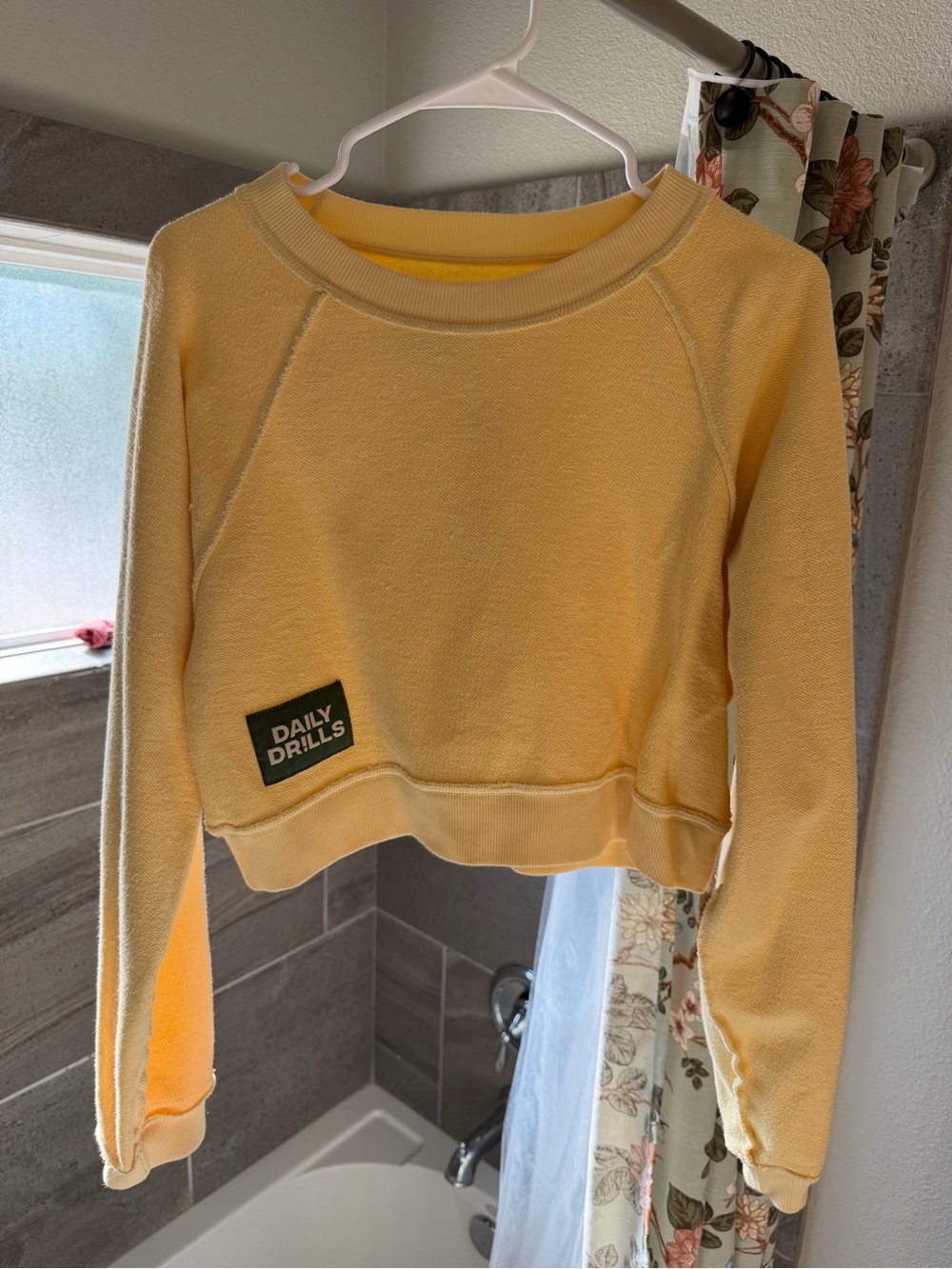 Daily Drills Cropped Sweatshirt